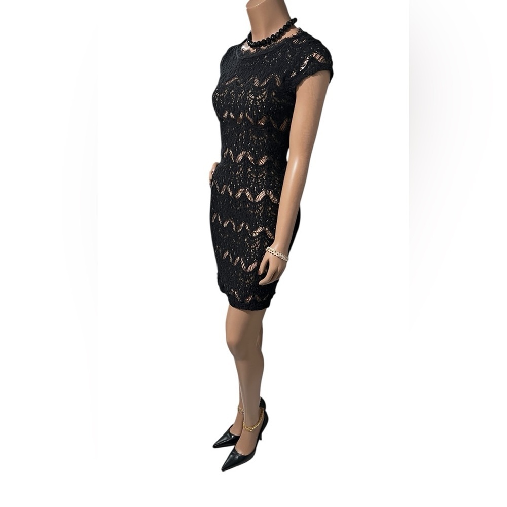 B Darlin Black Lace Mini Dress☑️ - Picture 6 of 10